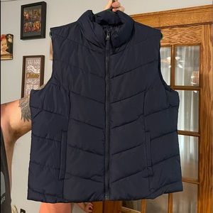 Navy blue vest